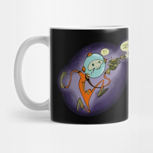 Skeleton Spaceman! Mug